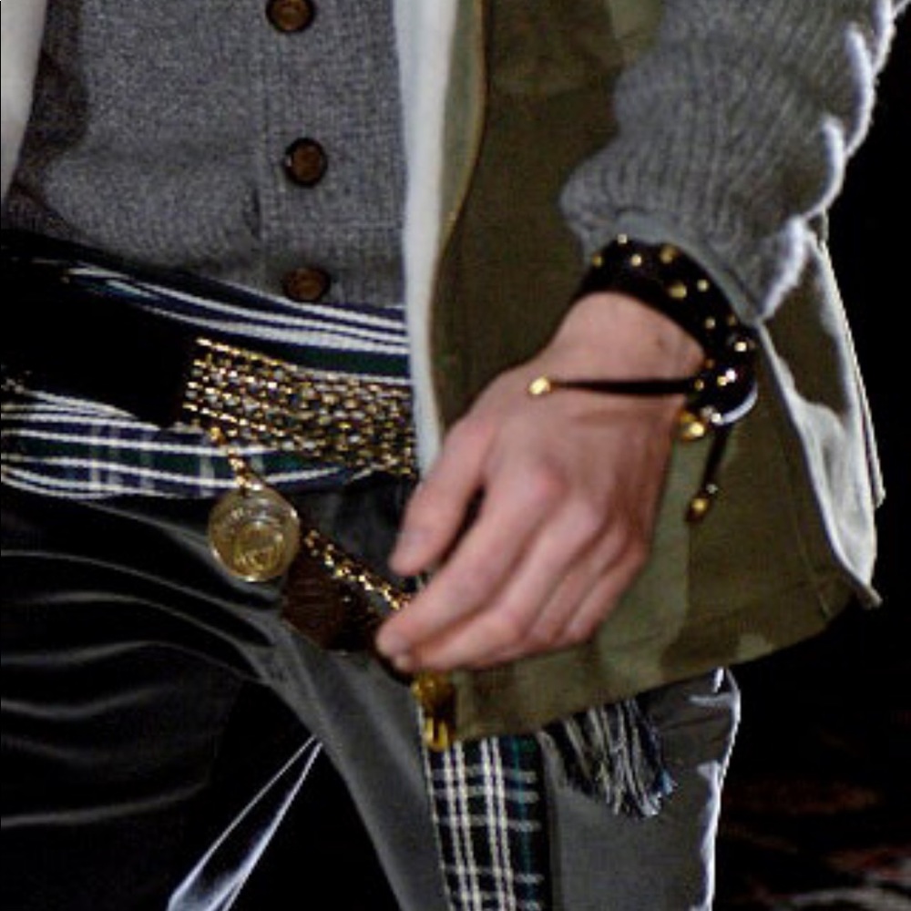 gucci mens bracelet  Runway Fasion Show Fall 2008